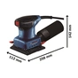 Шліфувальна машина Bosch GSS 140 A 220Вт, платформа 101х112, 28000кол/хв, 1.1кг (0.601.2A8.021) - зменшене зображення 3