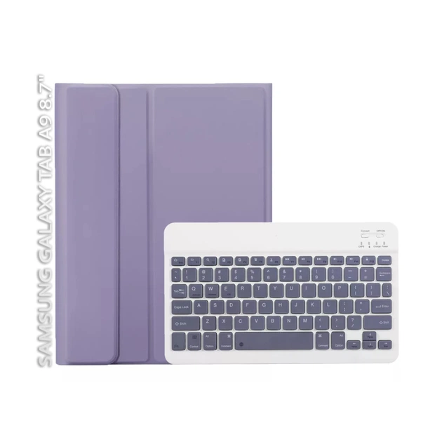 Чехол для планшета BeCover Keyboard Samsung Tab A9 SM-X115 8.7" Purple (712360) - изображение 1