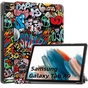 Чохол до планшета BeCover Smart Case Samsung Tab A9 SM-X115 8.7" Graffiti (709914) - зменшене зображення 2