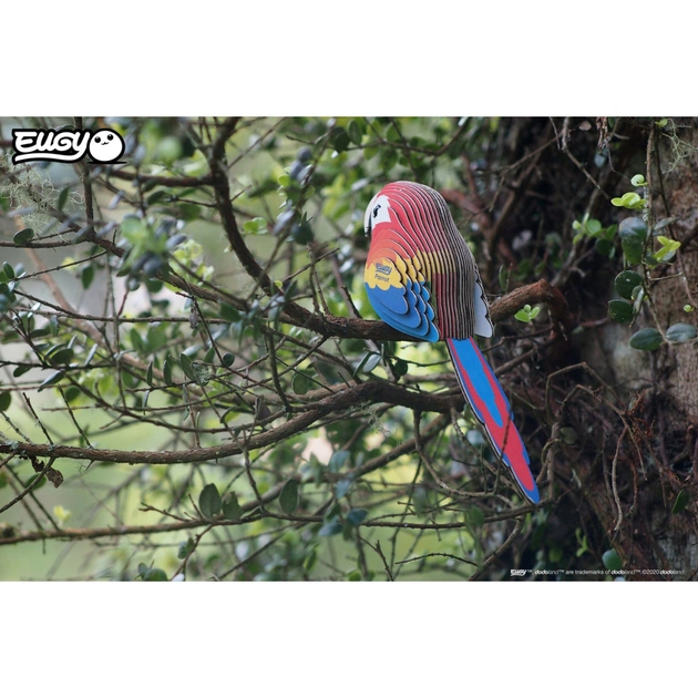 Пазл Eugy 3D Зоопарк Папуга Ара (XEG-023) - picture 10