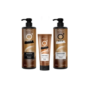 Набір косметики O'Shy Intense Argan & Marula Oil Маска для волосся 200 мл + Шампунь 500 мл + Кондиціонер 500 мл (4802370056177) picture 1
