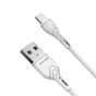 Дата кабель USB 2.0 AM to USB-C 2.0m 2.4A white Grand-X (PC-02W) - зменшене зображення 2