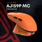 Мишка Ajazz AJ159P MC Wireless/Bluetooth/USB Charging Dock Orange (AJ159P-MC-Orange) - зменшене зображення 8