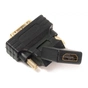 Перехідник HDMI AF - DVI (24+1) PowerPlant (KD00AS1301) - зменшене зображення 3