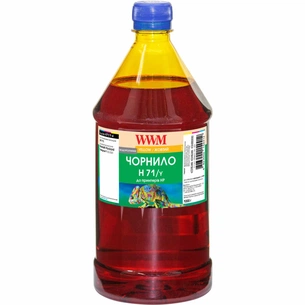Чорнило WWM HP №711 1000г Yellow (H71/Y-4) зображення 1