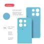 Чехол для мобильного телефона Intaleo Silicone Xiaomi Redmi Note 13 Pro 5G Light Blue (1283126601194) - уменьшенное изображение 5