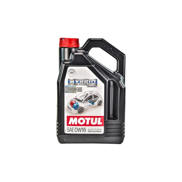 Моторна олива MOTUL Hybrid SAE 0W16 4л (333207) - зображення 1