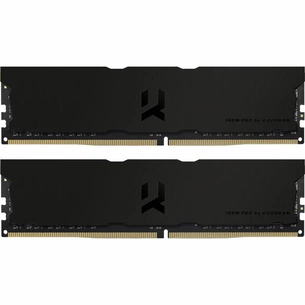 Модуль пам'яті для комп'ютера DDR4 32GB (2x16GB) 3600 MHz Iridium Pro Deep Black Goodram (IRP-K3600D4V64L18/32GDC) зображення 1