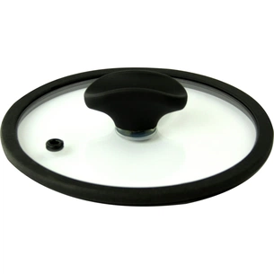 Кришка для посуду TVS Glass/Silicon 16 см (94651160035201) зображення 1