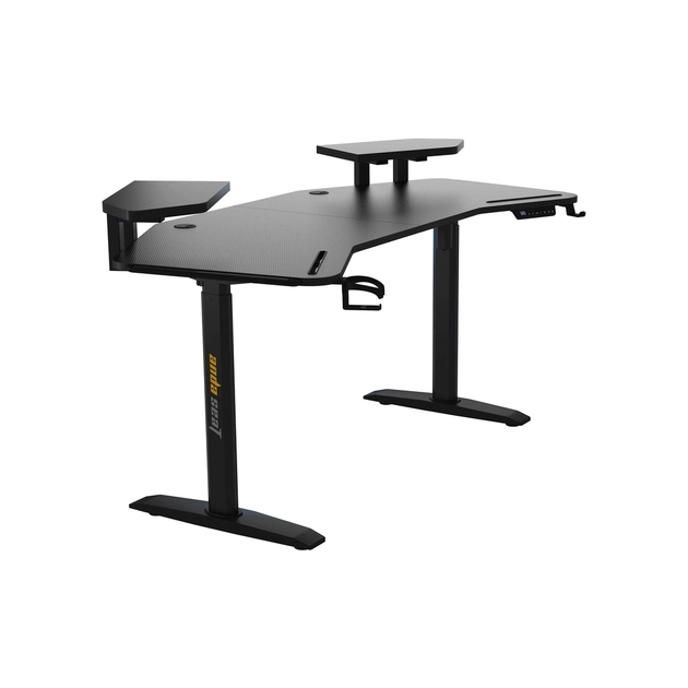 Комп'ютерний стіл Anda Seat Shadow Warrior Black (AD-D-DD1-1600L-02-B) - picture 1