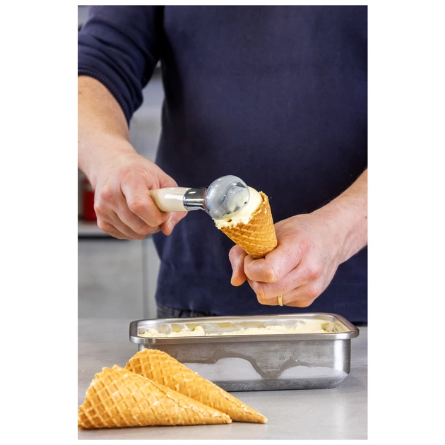 Ложка для морозива KitchenAid Coreline, 21,6 см, кремова (KAG117OHACE) - picture 5