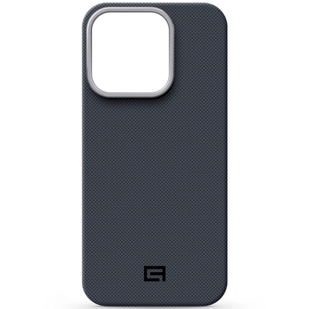 Чохол до мобільного телефона Armorstandart BlackIcon Aramid Plain MagCase Apple iPhone 16 Pro Black (ARM90169) - зображення 1