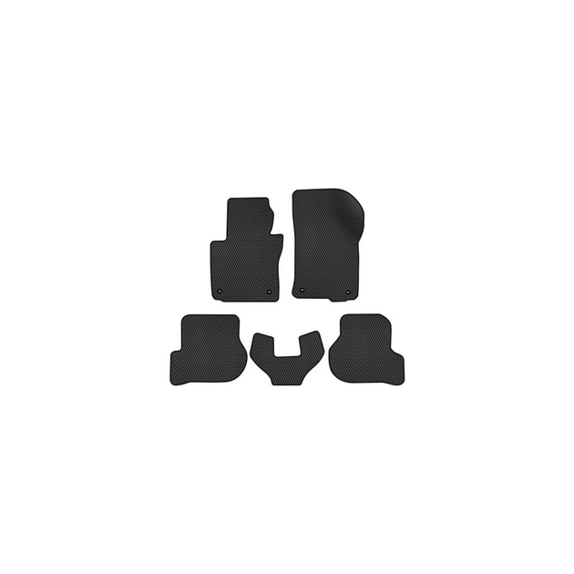 Коврик в салон EVAtech Skoda Octavia A5 (AT, 4 clips) 2004-2013 2 пок (SK12164CB5TL4RBB) - изображение 1