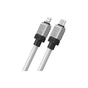 Дата кабель USB-C to Lightning 2.0m CoolPlay Fast Charging 20W white Baseus (CAKW000102) - зменшене зображення 4