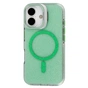 Чохол до мобільного телефона BeCover FIBRA Star Shine MagSafe Apple iPhone 17 Green (715413) - зменшене зображення 1