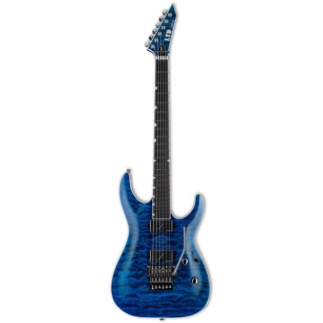 Электрогитара LTD MH-1000QM Black Ocean (LMH1000QMBLKOC) - изображение 1