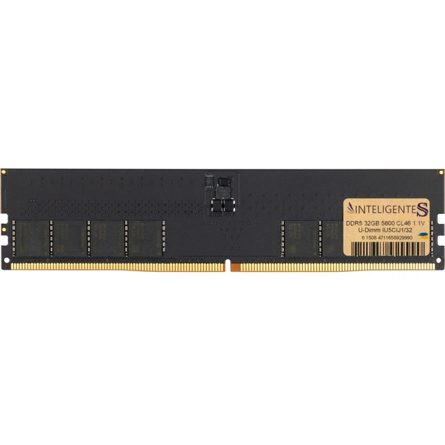 Модуль памяти для компьютера DDR5 32GB 5600 MHz INTELIGENTES (IU5CIJ1/32) - изображение 1