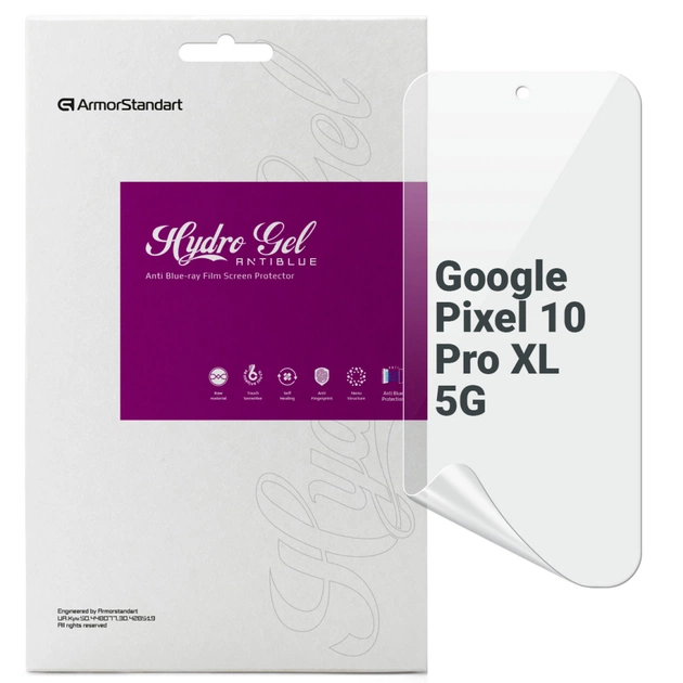 Плівка захисна Armorstandart hydrogel Anti-Blue Google Pixel 10 Pro XL 5G (ARM87320) - изображение 1