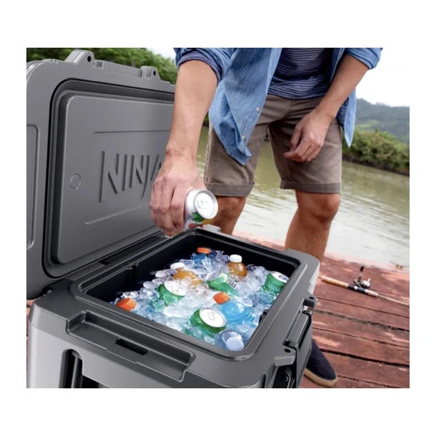 Термобокс Ninja FrostVault 42L Hard Coole Grey (FB245EUGY) - зображення 5