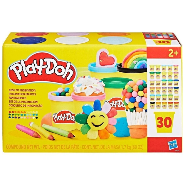 Пластилин Hasbro Play-Doh, 30 баночок (F0634) - изображение 1