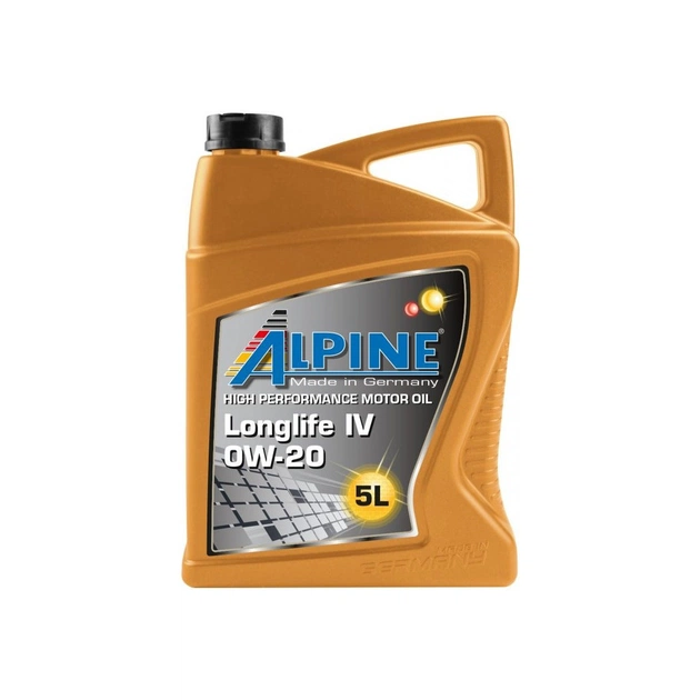 Моторна олива Alpine 0W-20 Longlife IV 5л (1460-5) - зображення 1