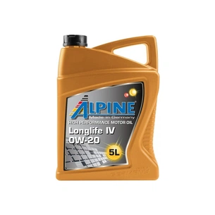 Моторна олива Alpine 0W-20 Longlife IV 5л (1460-5) зображення 1