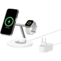 Зарядний пристрій Belkin 3in1 Magnetic Pad Qi2 15W White (WIZ032KQWH) - зменшене зображення 9
