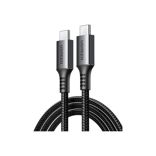 Дата кабель USB-C to USB-C 2.0m US567 black/gray Ugreen (15374) - изображение 1
