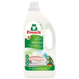 Гель для прання Frosch для вовни Мигдальне молочко 1.5 л (4009175942845) зображення 1