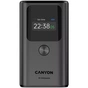 Батарея універсальна Canyon 10000mAh OnPower 130 TFT PD/30W Dark Grey (CNS-CPB130DG) - зменшене зображення 1