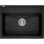 Мийка кухонна GRANADO ARTES black shine з сифоном (gr3601) - зменшене зображення 1