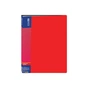 Папка з файлами Economix А4 з 40 файлами, червона (E30604-03) - зменшене зображення 1