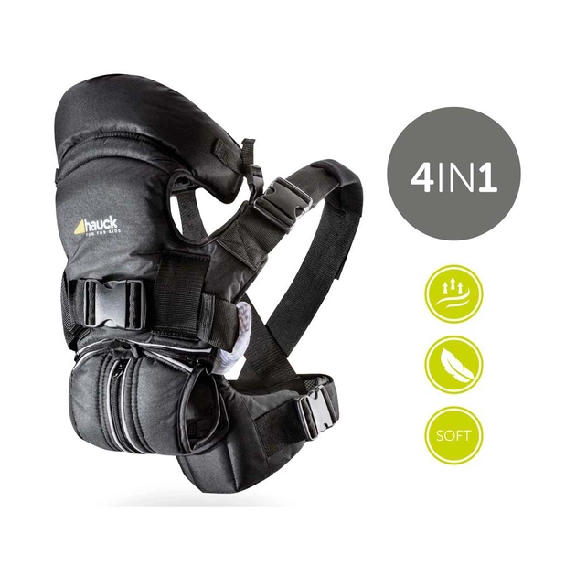 Рюкзак-переноска Hauck 4 Way Carrier Black (58102-5) - picture 3