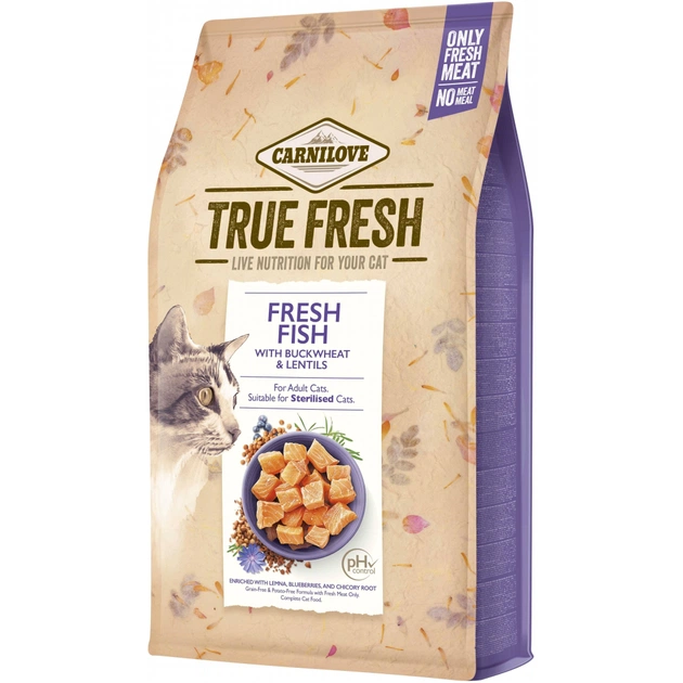 Сухий корм для кішок Carnilove True Fresh Cat Fish 340 г (8595602561414) - зображення 1
