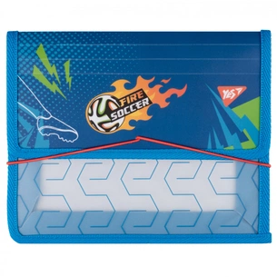 Папка для зошитів Yes пластикова на резинці Football В5 (492212) зображення 1