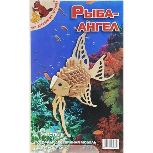 Збірна модель Мир деревянных игрушек Риба-янгол (Ш010) зображення 1