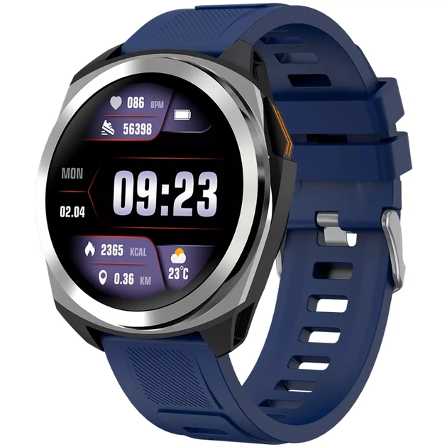 Смарт-годинник Canyon Maveric SW-83 GPS Silver (CNS-SW83SS) - зображення 1