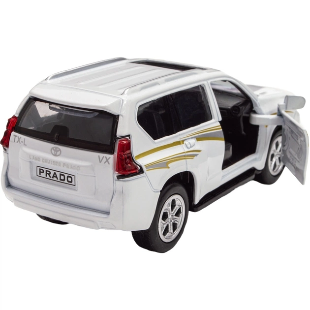 Машина TechnoDrive Toyota Prado белый (KM250425W) - изображение 10