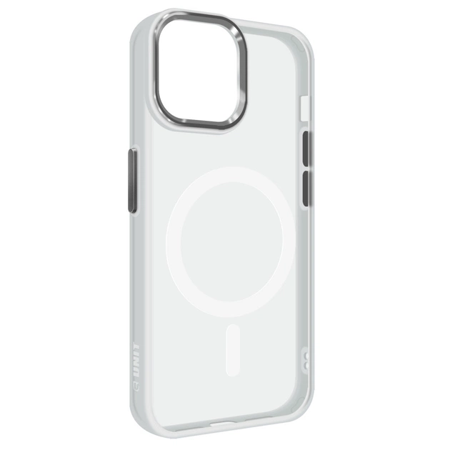 Чохол до мобільного телефона Armorstandart Unit MagSafe Apple iPhone 11 Matte Clear Silver (ARM74847) - зображення 1