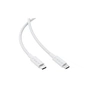 Дата кабель USB-C to USB-C 1.2m 3A white Acefast (6974316284253) - зменшене зображення 3