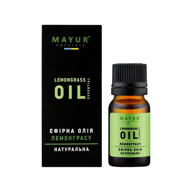 Ефірна олія Mayur Лемонграсу 10 мл (4820230955460) - picture 2
