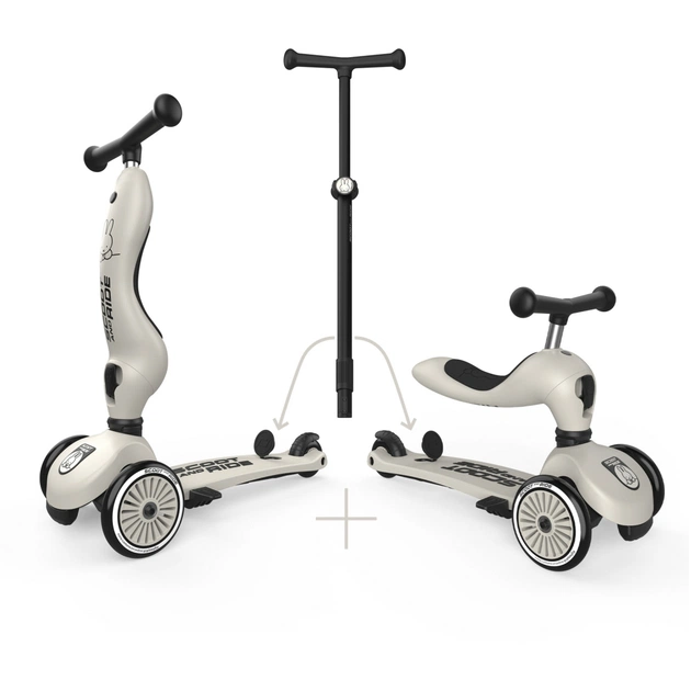 Самокат Scoot&Ride серії Highwaykick-1 Push and Go Miffy світло-сірий (SR-54155) - зображення 1