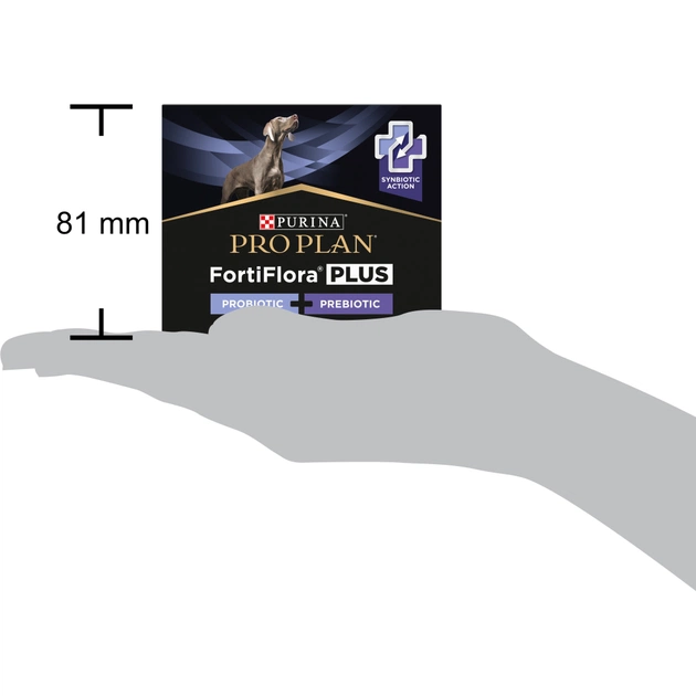 Пробіотична добавка для тварин Purina Pro Plan FortiFlora Plus Для собак та цуценят для підтримки нормальної мікрофлори кишківника 30 x 1.5 г (8445290504937) - picture 9