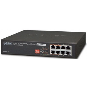 Комутатор мережевий Planet GSD-804P-EU зображення 1