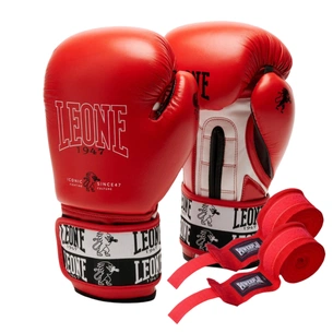 Боксерські рукавички Leone GN208 Iconic Red 10 унцій (GN208_Red_10oz) зображення 1