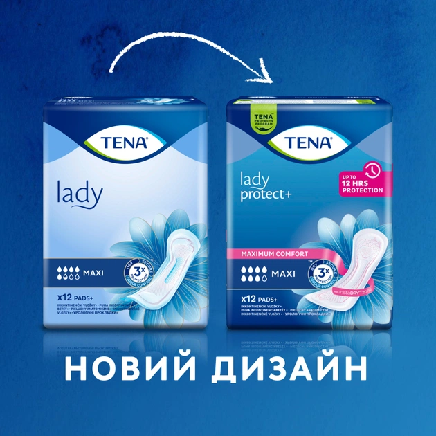 Урологічні прокладки Tena Lady Maxi 12 шт. (7322540593143) - зображення 3