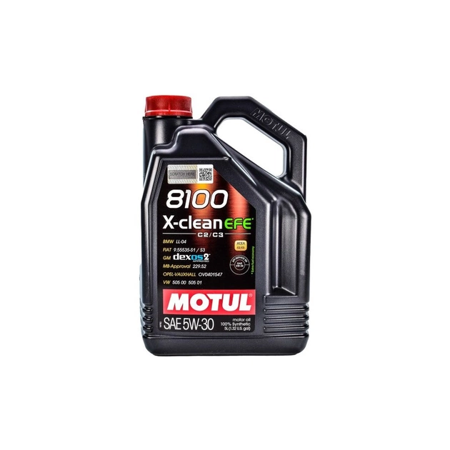 Моторна олива MOTUL 8100 X-clean 5w30 4л (814051) - зображення 1