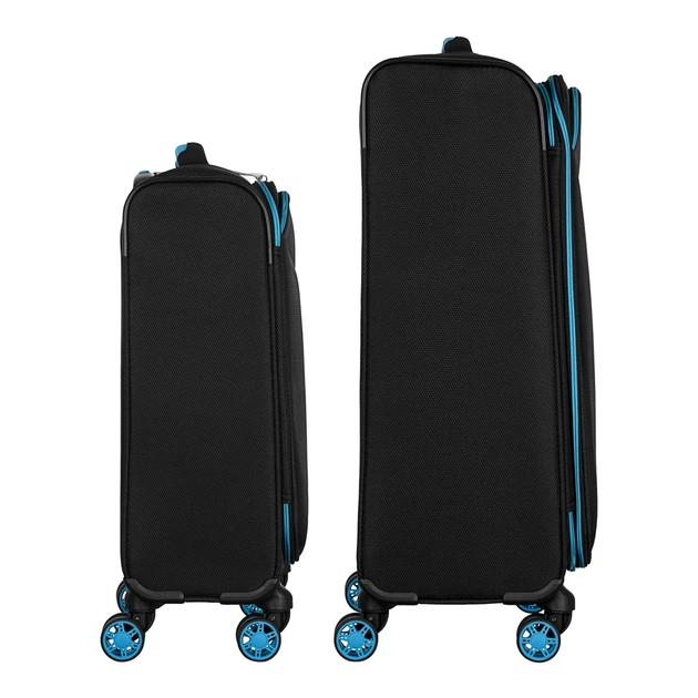 Набір валіз 2E Trek (M+S), чорні (2E-SPE-TREK-SET4-BK) - зображення 7