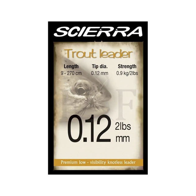 Волосінь Scierra Trout 9' 2.7m 0.22mm 7lb (1846.14.45) - изображение 1