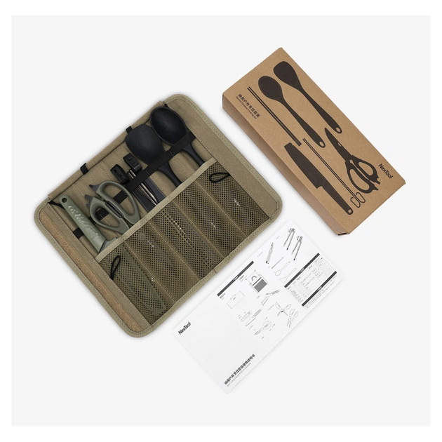 Набір туристичного посуду NexTool Outdoor Cooking set, 6 предметів (NE20325) - picture 11